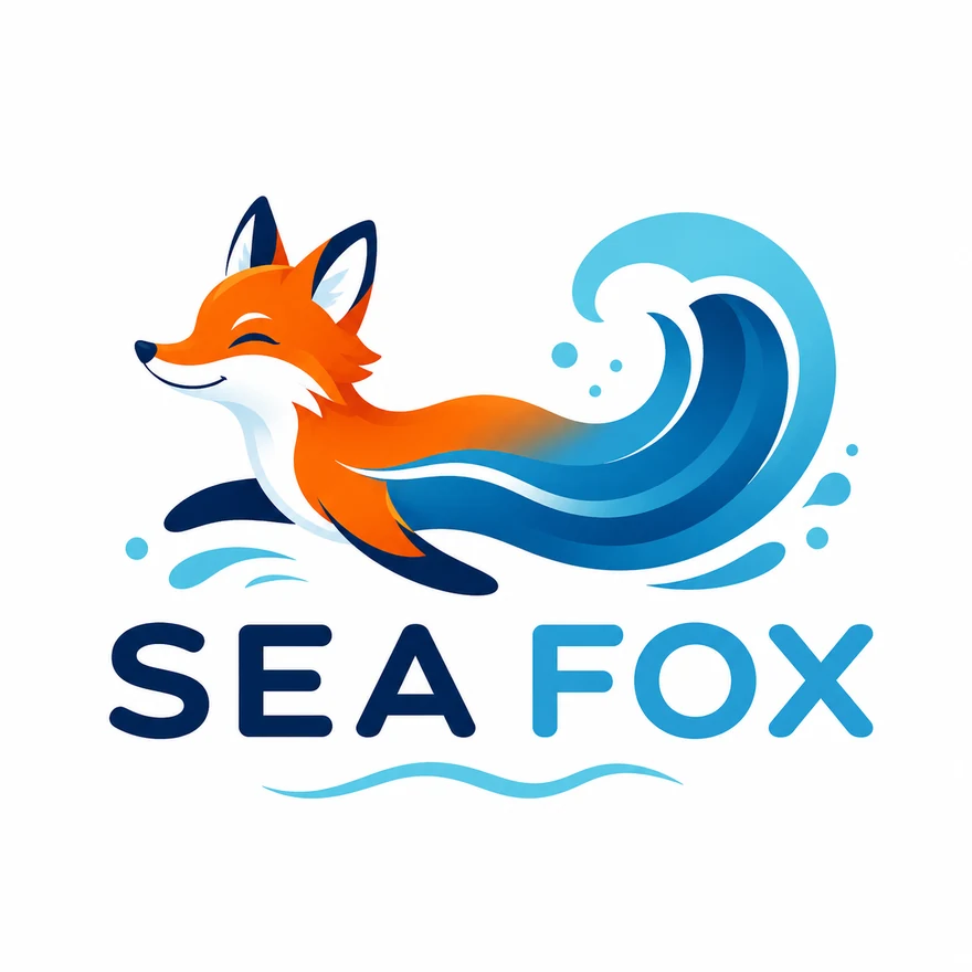 Sea Fox base fox and wave emblem